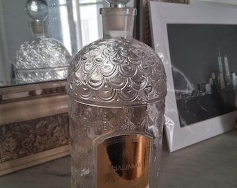 Guerlain Shalimar Bee Bottle Empty Collector – Large Size With Original Box – French Luxury Perfume Paris – Flacon Abeille Vintage