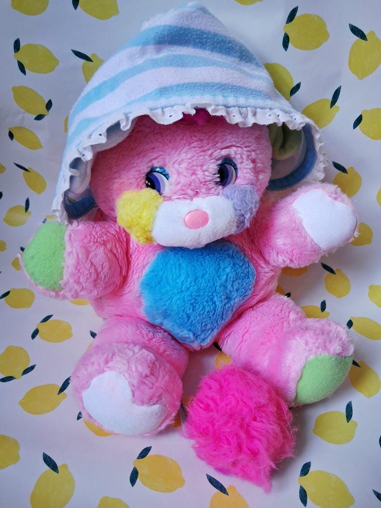 Grand Popples Bébé Bibsy - Mattel 1987