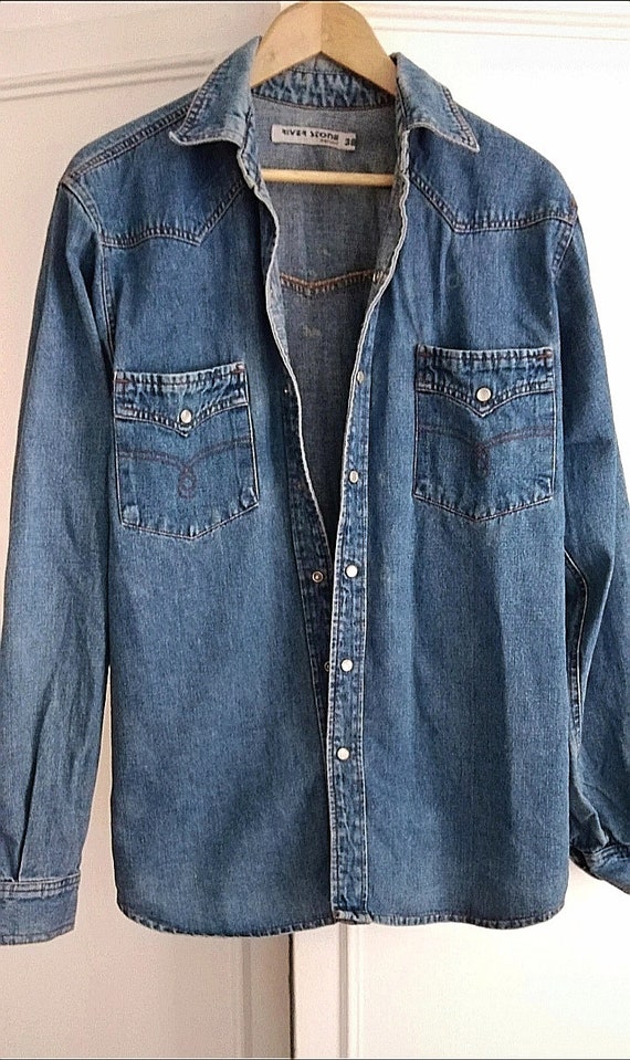 Chemise en jean vintage