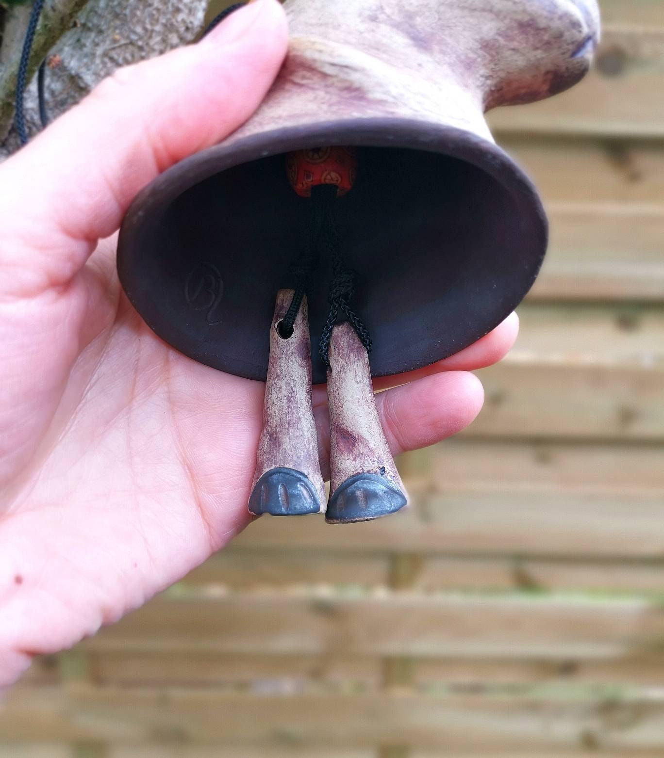 metal bunny bird bell metal bunny bird bell