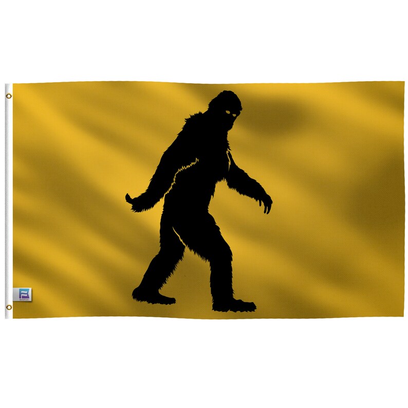 3x5 Ft Bigfoot Sasquatch Flag 100% Polyester Banner W/ - Etsy