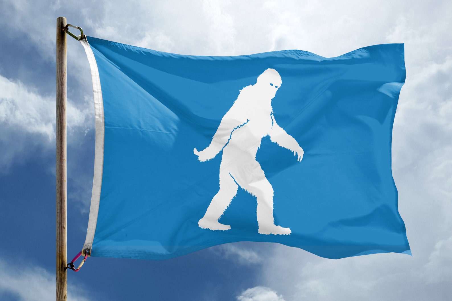 3x5 Ft Bigfoot Sasquatch Flag 100% Polyester Banner W/ - Etsy