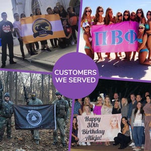 an american and colorado flag on a flagpole in front of a house
