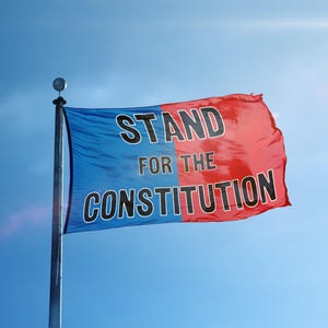 Stand for the Constitution Flag 12x18 in to 3x5 ft - Polyester, Indoor/Outdoor