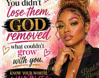 Faith Affirmation Wall Art | God Removed What Couldn't Grow (Digital Download)