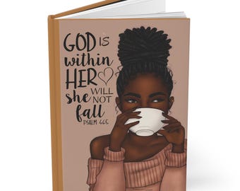 Black Girl Magic Journal: Cuaderno inspirador de una mujer afroamericana