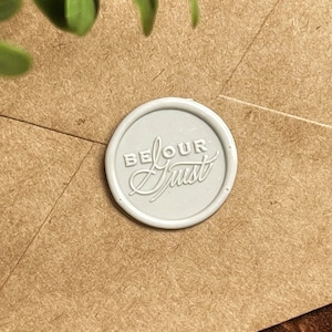 Be Our Guest Wax Seal  - Adhesive Backing - Just peel and apply to your desired service
