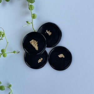 Self Adhesive Wax Seal /Gold Flake Wax Seal Sticker/ DIY Wax Seal Sticker  / Wedding Wax Seal / DIY Bride Wax Seal /Stationery Wax Seal