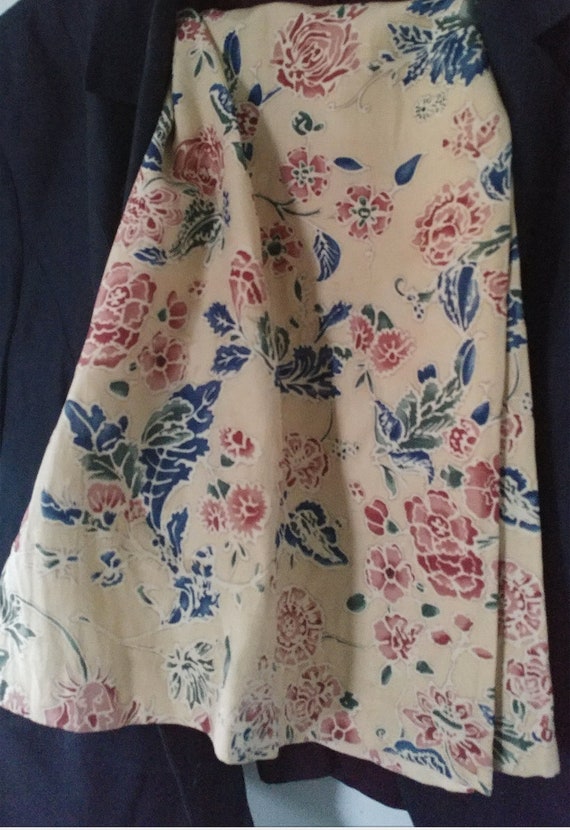Linen Summer Jacket and Skirt
