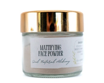 Mattifying Face Powder Natural Makeup SPF