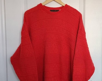 Vintage Parkhurst Pullover Knit Sweater, Made In Canada