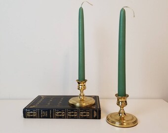Brass Candle Sticks Etsy