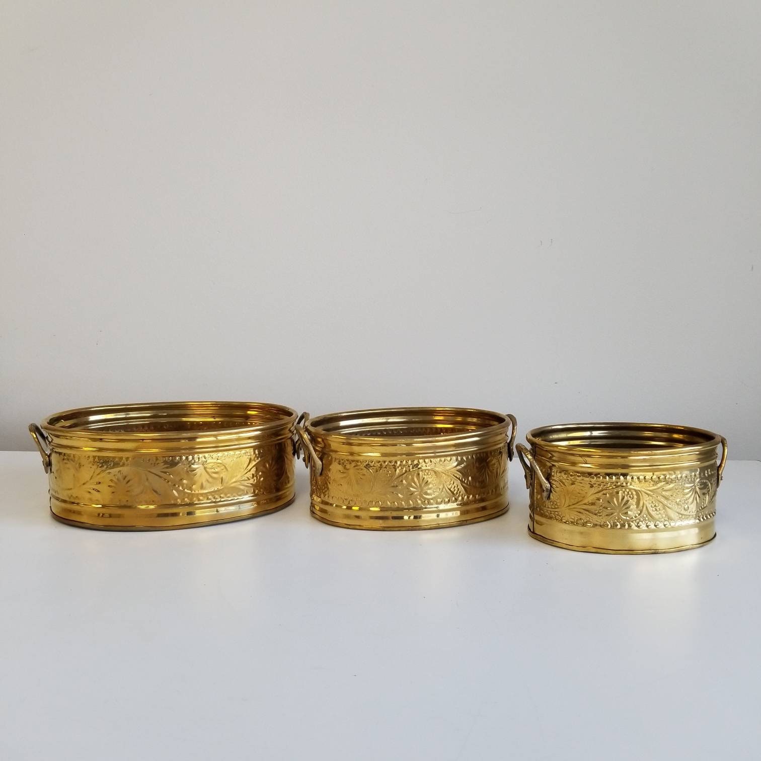 Oval Brass Bowl - Etsy Canada