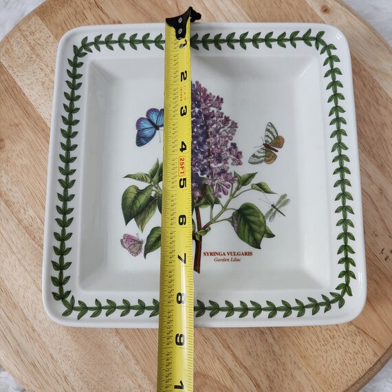 Portmeirion Botanic Garden Syringa Vulgaris Garden Lilac 8.5 Salad Square Plate Etsy Australia