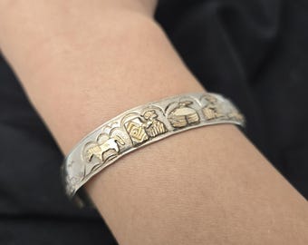 T. A. Begay Navajo Sterling Silver 1/20 12k Gold Filled