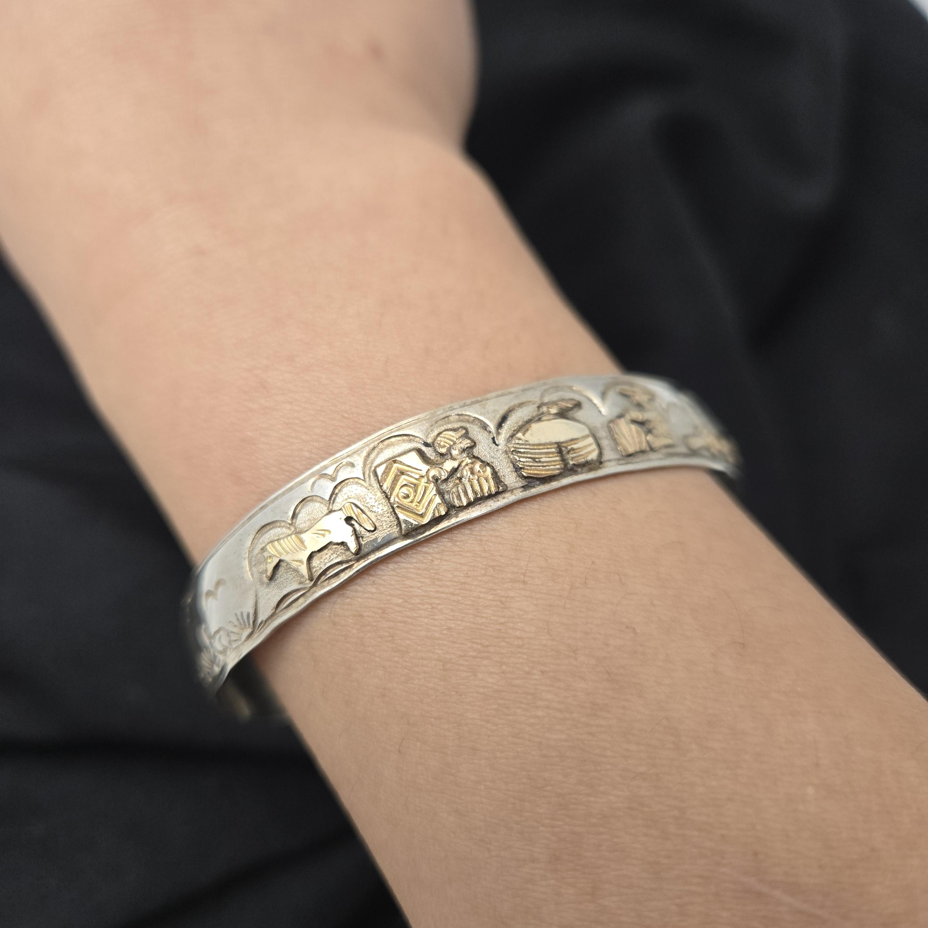 T. A. Begay Navajo Sterling Silver 1/20 12k Gold Filled