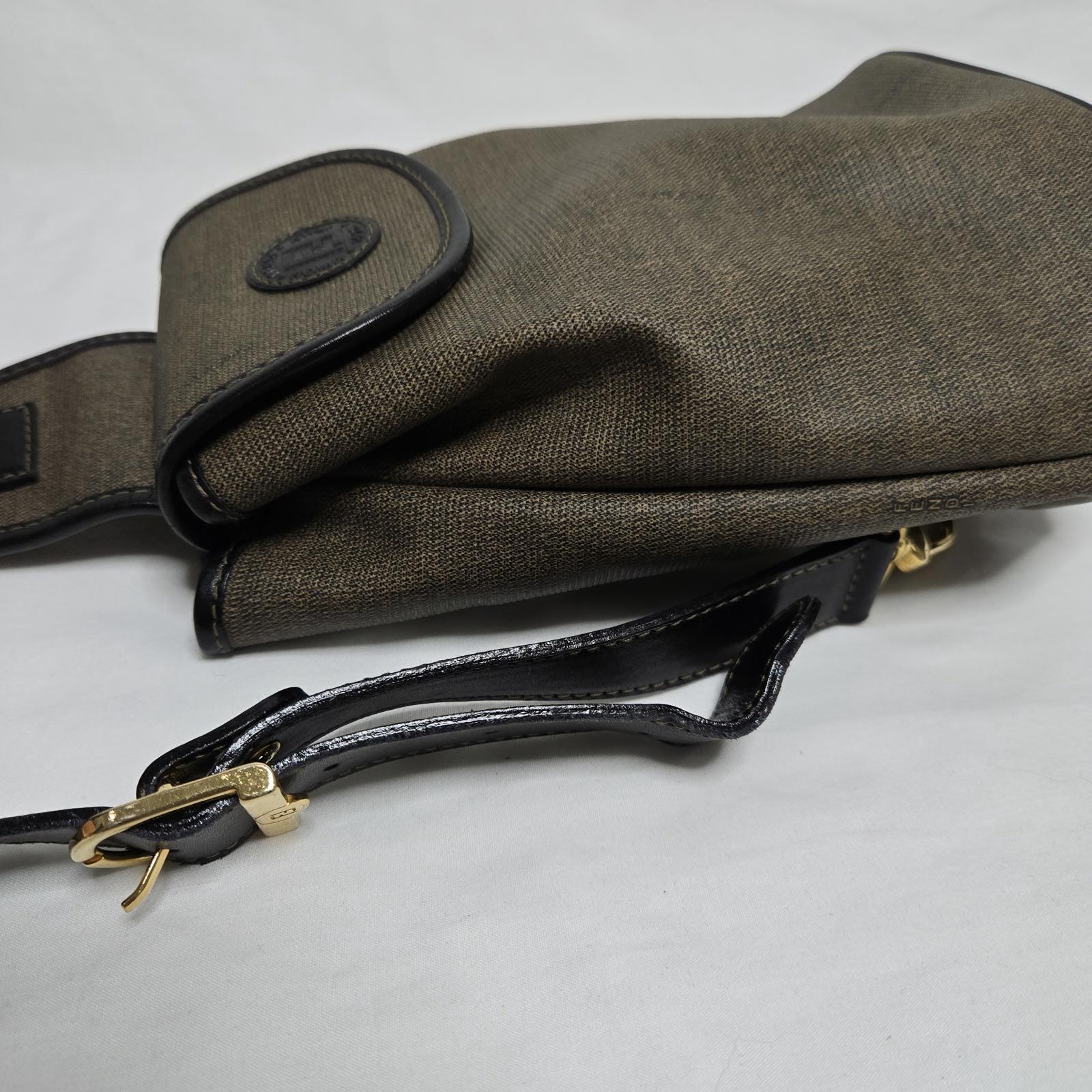 Vintage Fendi Pequin Stripe Mini Backpack Fendi Pequin Backpack Vintage - Brown Backpacks, Handbags  main image 4