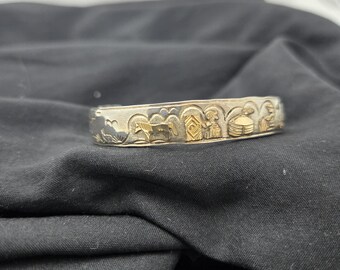 T. A. Begay Navajo Sterling Silver 1/20 12k Gold Filled