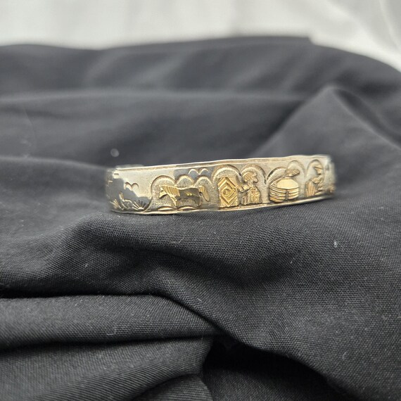 T. A. Begay Navajo Sterling Silver 1/20 12k Gold Filled