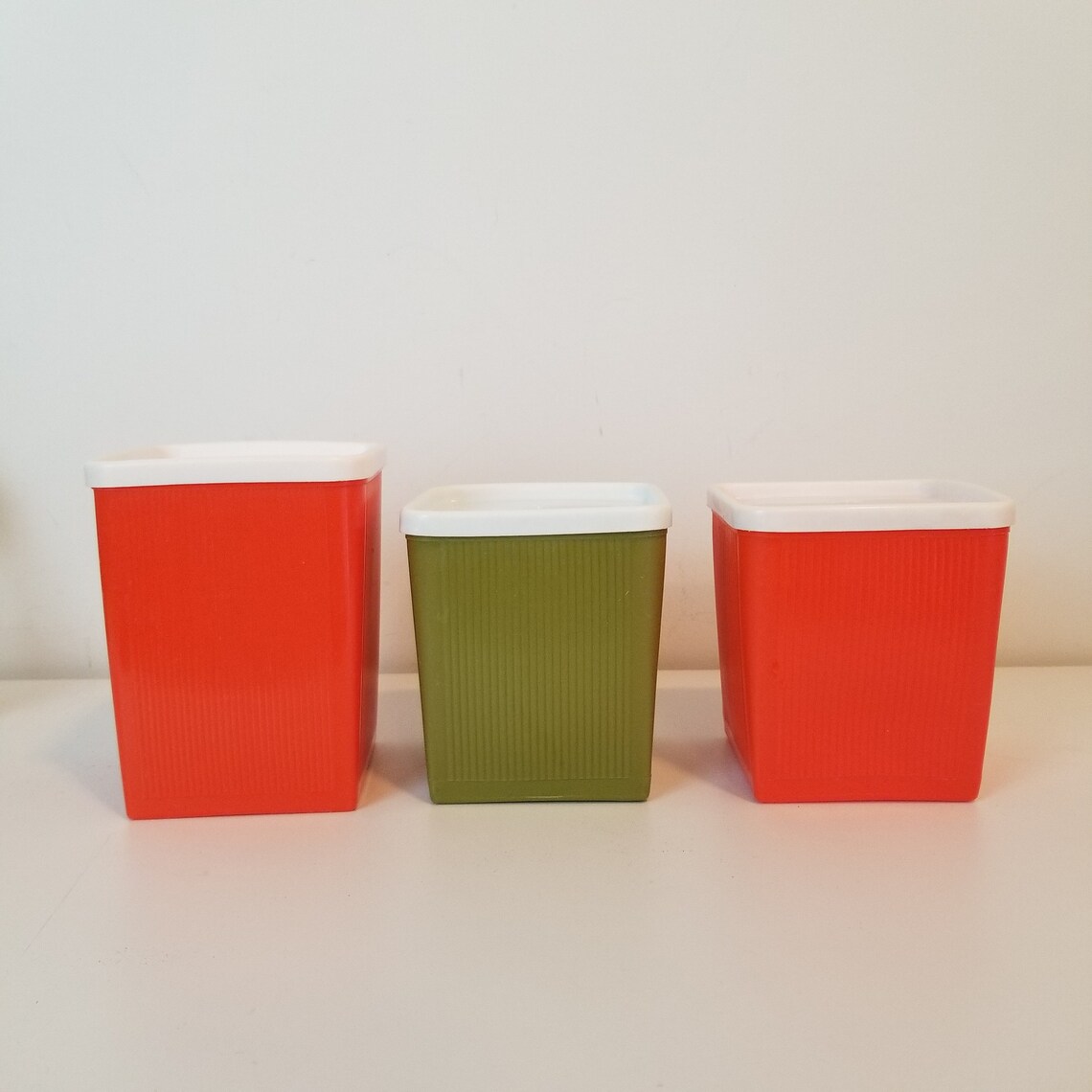 Arnoldware Rogers Vintage Freezette Containers Set of 3 Retro Etsy