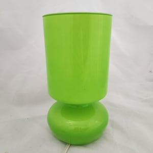 Ikea LYKTA Apple Green Mushroom Glass Table Desk Lamp Retro Ikea