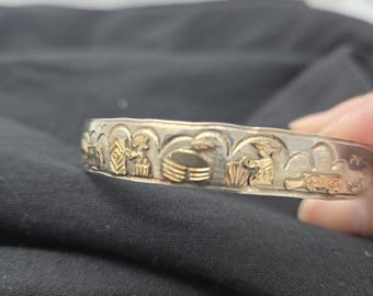 T. A. Begay Navajo Sterling Silver 1/20 12k Gold Filled