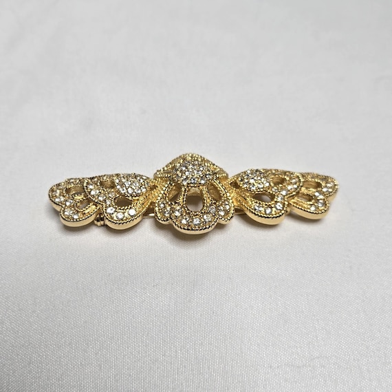 ヴィンテージ クリスチャン ディオール ブローチ サイン入り ゴールド