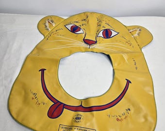 Flotador de piscina vintage con cámara de aire para niños, fabricado en Italia, marca registrada Adams