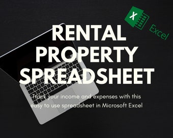 Die ultimative Mietimmobilien Vorlage, Excel-Vorlage für Vermieter, Mietobjekt Vorlage
