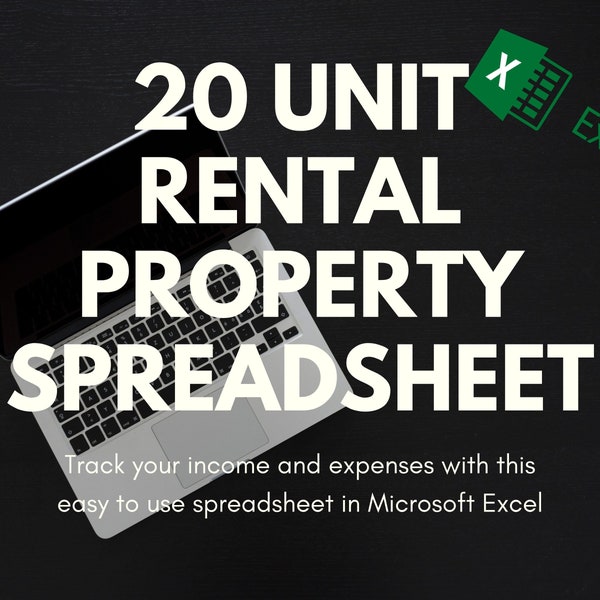 Rental Property Management Excel Template Etsy Rental Property Management Excel Template Etsy