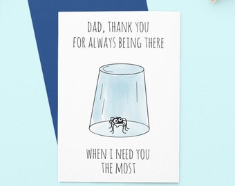 Funny Father's Day Card | Printable | Gift For Dad | Birthday Card | Fathers Day Card From Kids | Best Dad | From Daughter From Son