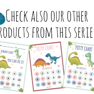 Potty Chart Dinosaurs Printable | Potty Training Chart | Reward Chart ...
