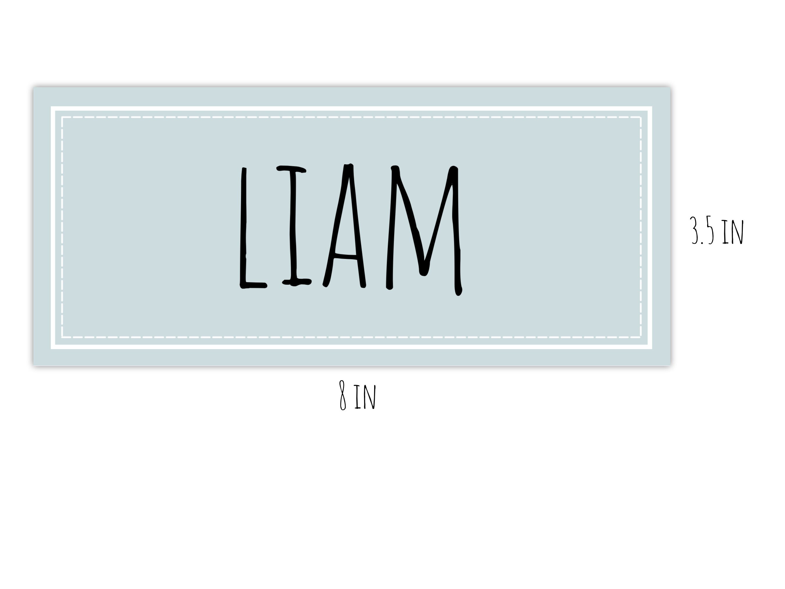 Name Tags For Classroom Student Name Desk Plates | Printable Name Tags - View #7