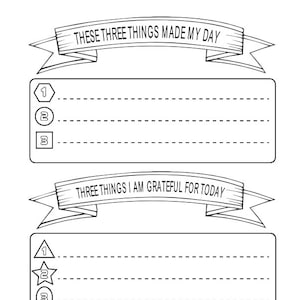 Gratitude Journal for Kids With Prompts | Printable PDF | Instant ...