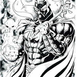 The Dark Redeemer Spawn Originalkonst