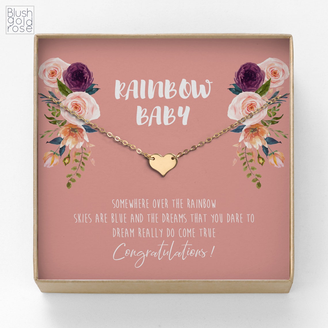 Rainbow baby gift for mom Rainbow Baby Pregnancy Gift Dreams Etsy