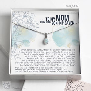 Loss of Son Condolence Gift • CZ Meaningful Collection •Sympathy gift • Loss of Son Sympathy Gift  • Son Memorial gift, SY47