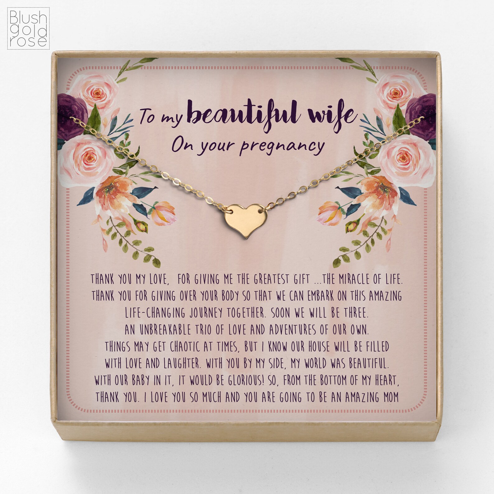 Wife Pregnancy Gift Gift for Pregnant Wife New Mom Gift Etsy