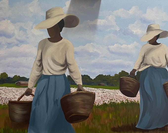 Gullah Art Original Acrylic Painting country Livin African America. Low ...