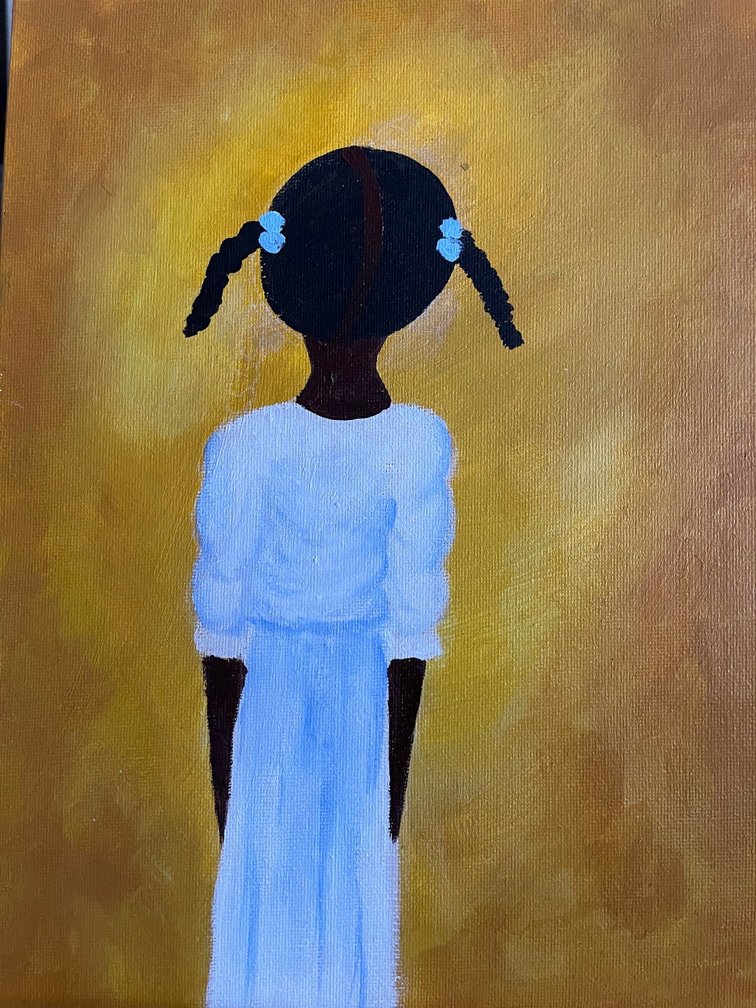 african-american-girl-hair-series-lola-gullah-art-black-etsy