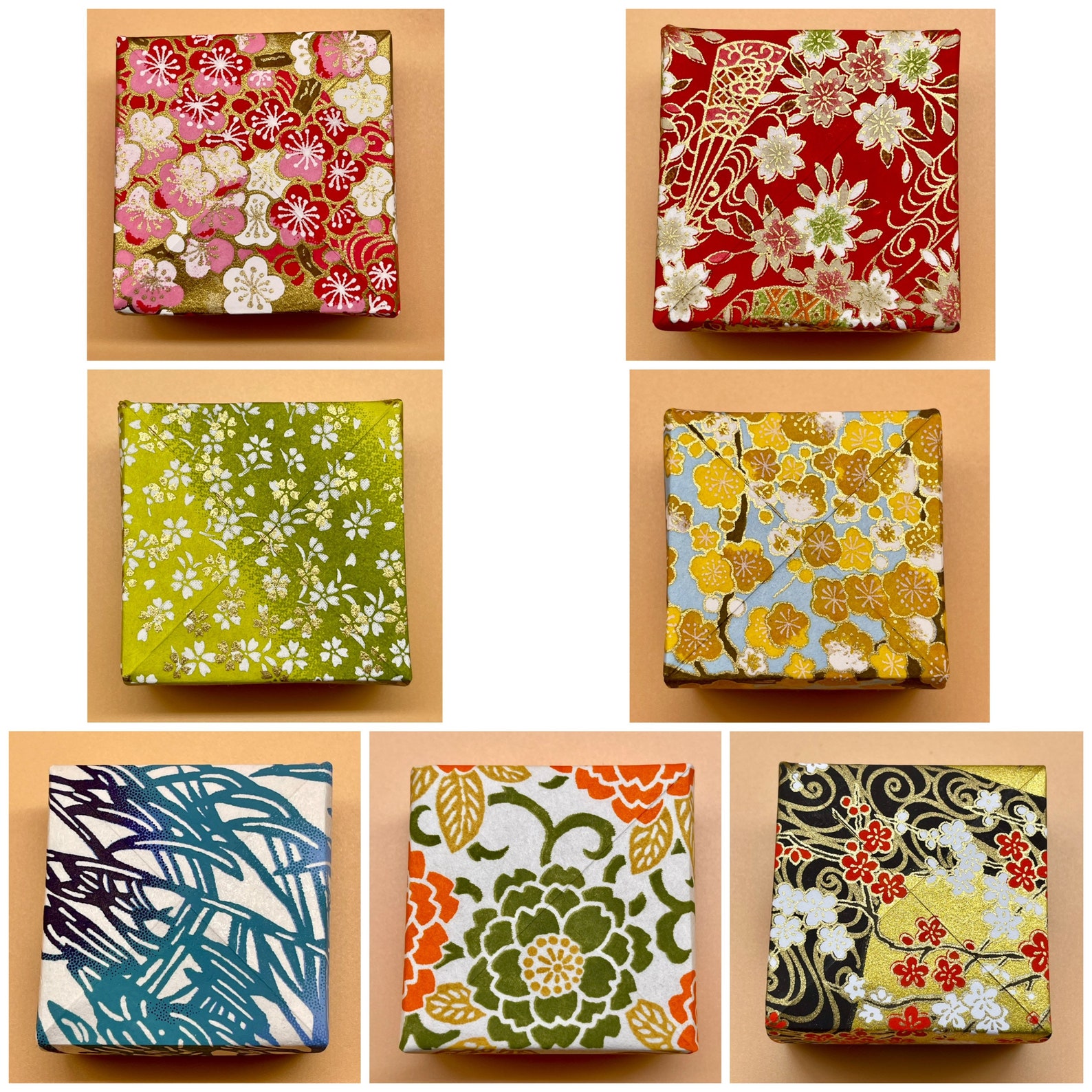 Japanese Gift Box Favor Box Treat Box Jewelry Box Etsy