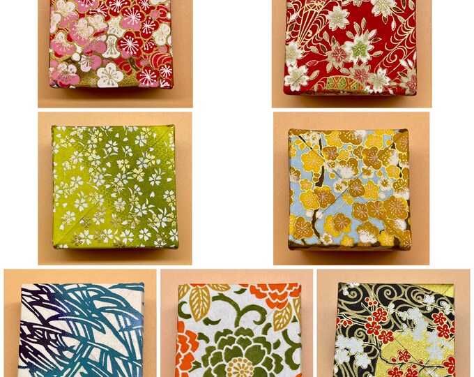 Japanese Gift Box Favor Box Treat Box Jewelry Box Etsy