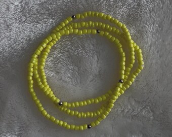 Stretch beaded bracelet set (3), (6.75"), boho, fashion accessory, use them together or separately, gift,  friends, outfits
