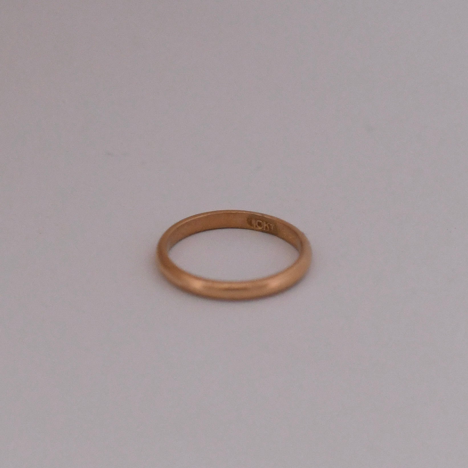 mk　　りぼんブートニエール Vintage Midi/youth 10K Yellow Gold Band -R-623PT16-N - Etsy