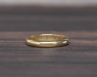 Antique 10k 1942 Jostens Class Ring. Vintage Class Ring. Signet