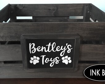 personalised toy box etsy