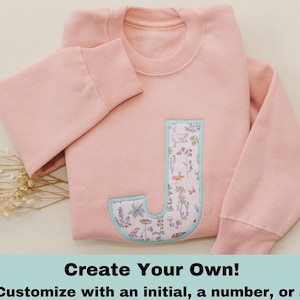 Custom Name Embroidered Crewneck Toddler Sweatshirt - Embroidered Name, Youth Sweatshirt, Personalized Name Sweatshirt Kids name Sweatshirt