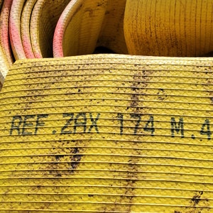 Decommissioned Fire Hose BY THE FOOT - 4&quot; or 5&quot; diameter