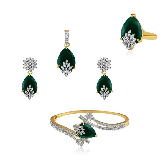 Conjunto De Collar tradicional indio Fiesta Nupcial Eid Regalo Nuevo