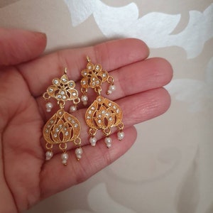 Rani Haar Mala Long Necklace Pendant Locket Set Earrings Jadau - Etsy